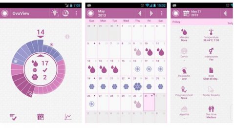 мобилни приложения за следене на овулация и месечен цикъл